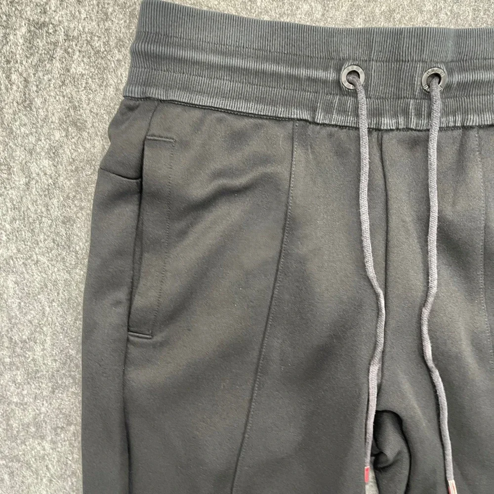 The Marathon Clothing Track Pants Mens Small  Black Red Joggers Puma TMC